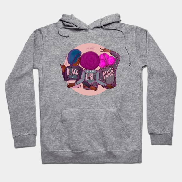 BLACK GIRL MAGIC Hoodie by @isedrawing